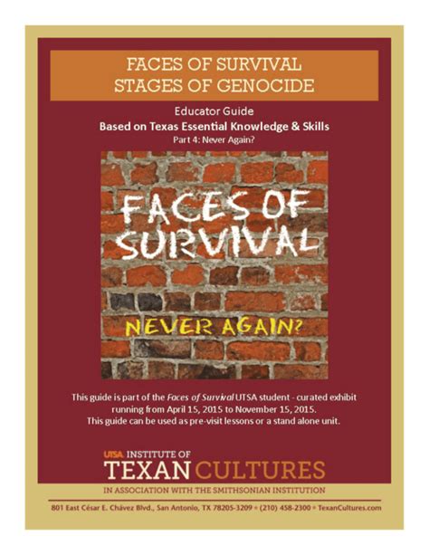 Survival of a Texan PDF