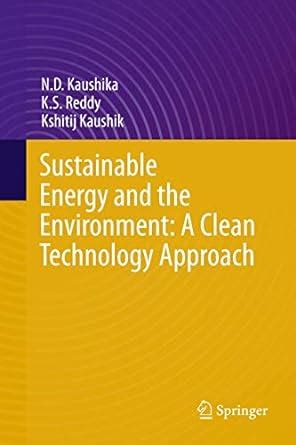 Sustainable Energy and Environment A Clean Technology Approach Doc