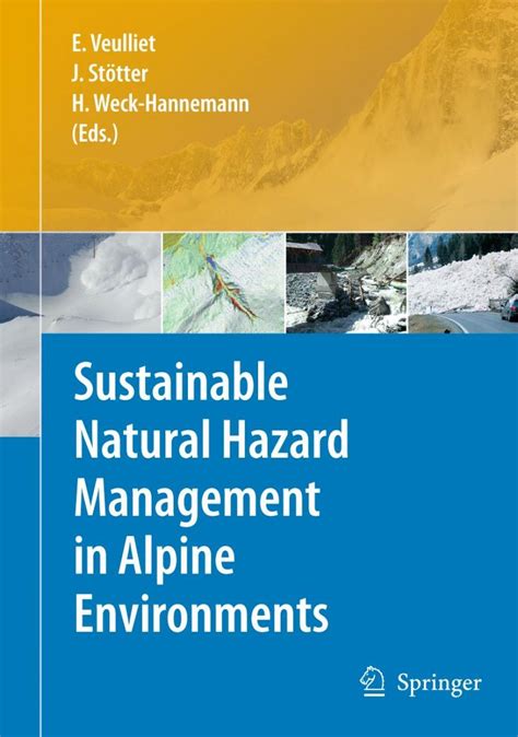 Sustainable Natural Hazard Management in Alpine Environments Epub