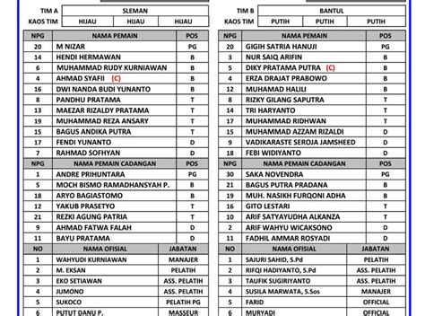 Susunan Pemain Tim Nasional Sepak Bola Peru