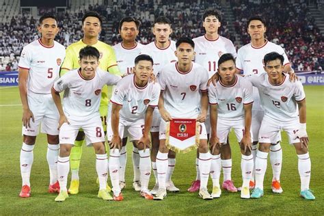 Susunan Pemain Timnas Sepak Bola Tiongkok vs Timnas Indonesia: Perang Bintang di Tanah Naga