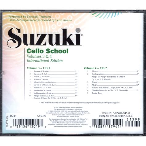 Suzuki Cello School Cello Kindle Editon