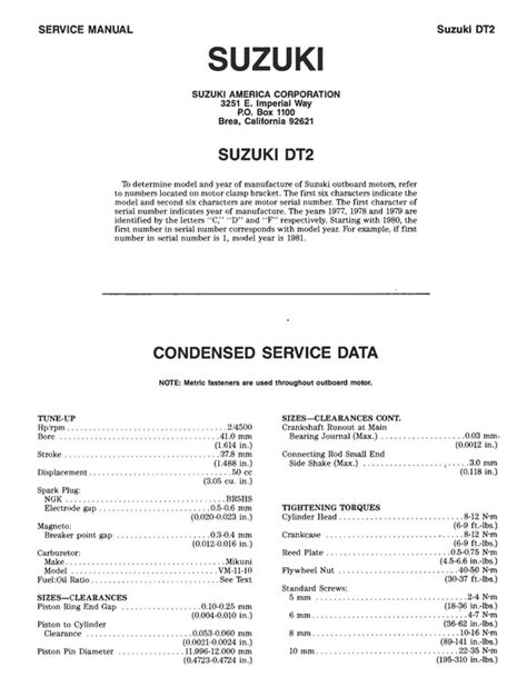 Suzuki Dt 15 Manual Ebook Doc