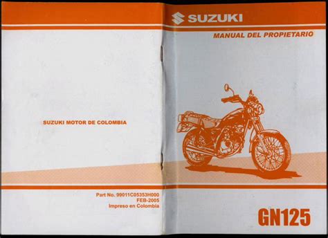 Suzuki Gn125 Manual Ebook Doc
