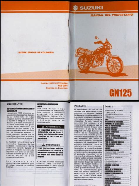 Suzuki Gn125 Manual Ebook Doc