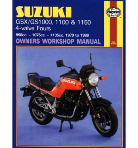 Suzuki Gsx 1100 F Owners Manual Ebook Epub