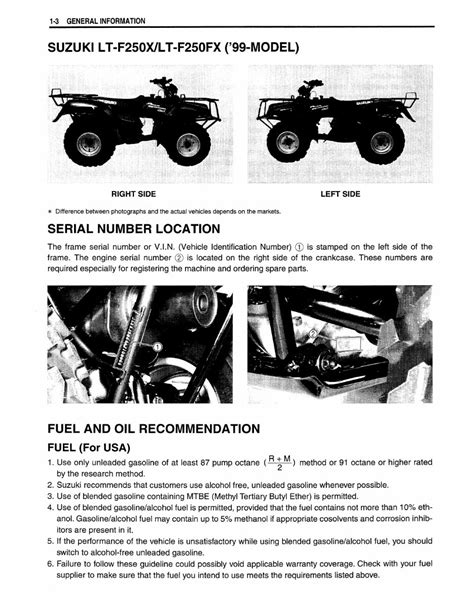 Suzuki Quadrunner Lt250f Service Manual Ebook Kindle Editon