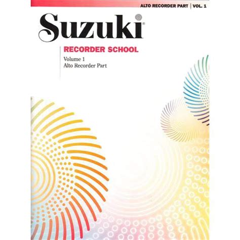 Suzuki Recorder School Alto Recorder Vol 1 Recorder Part Reader