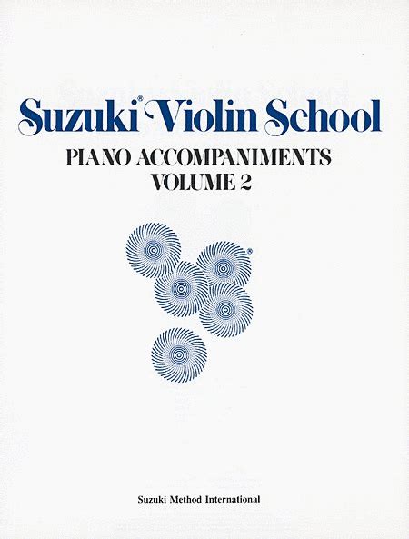 Suzuki Violin School Piano Accompaniments Volume 2 Epub