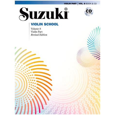 Suzuki Violin School Vol 8 Violin Part Book and CD Epub