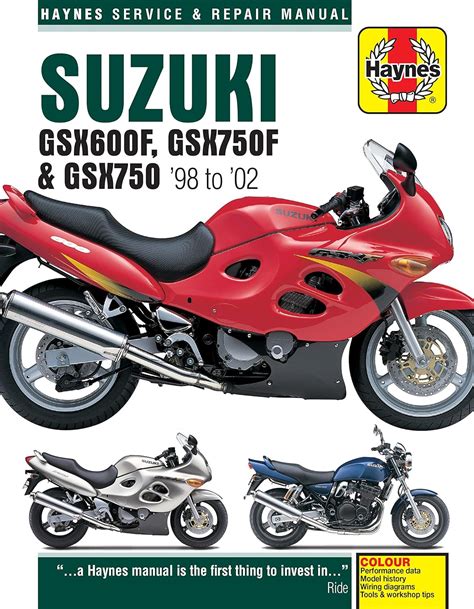 Suzuki.GSX600F.GSX750F.GSX750.98.02.Service.and.Repair.Manual.Haynes.Manual Epub