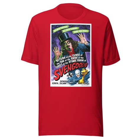 Svengoolie T-Shirts: A Spooktacular Wardrobe Staple for Horror Enthusiasts