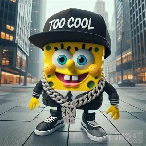 Swag SpongeBob: The Epitome of Cool and Confidence