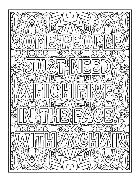 Swear Word Coloring Book Obnoxious Epub