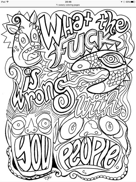 Swear Word Coloring Books 100 Stress Relieving Swear Word Designs 4 in 1