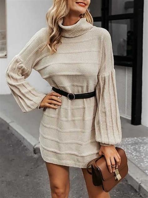 Sweater Dress with Belt: A Timeless and Versatile Style