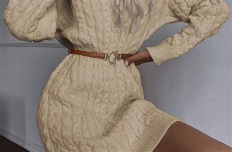 Sweater Dress with Belt: A Versatile Style for Every Season