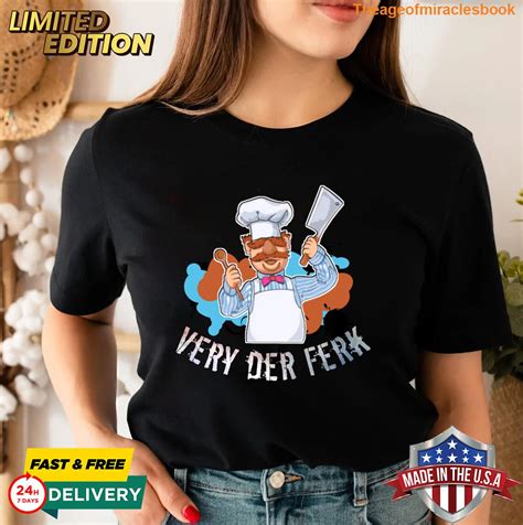 Swedish Chef Tee Shirt: A Culinary Masterpiece