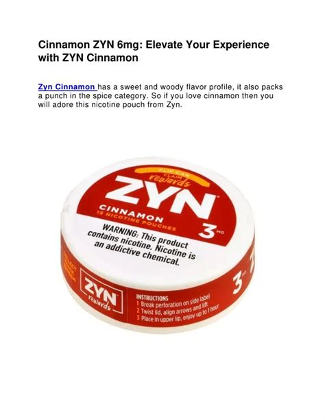 Swedish Zyn: Elevating Your Nicotine Experience