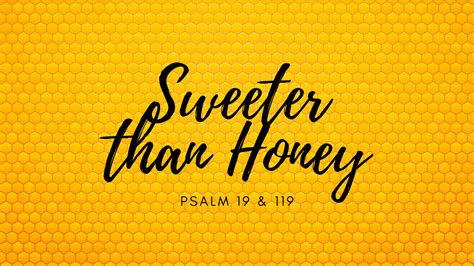 Sweeter Than The Honey Reader