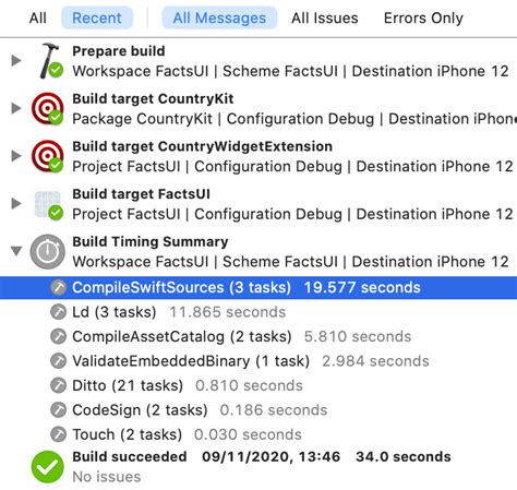 Swift Build Stuck At Compiling Asset Catalogs
