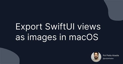 SwiftUI macOS: How to Export a PDF Document in 10 Easy Steps