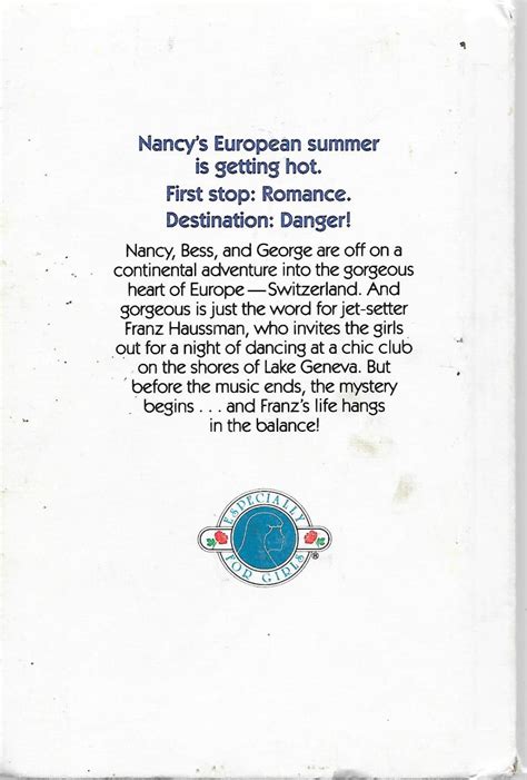 Swiss Secrets Passport to Romance 1 Nancy Drew Files Book 72