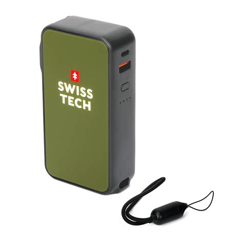 Swiss Tech Power Bank 10,000: The Ultimate Powerhouse for Your Devices