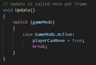 Switch Statement Unity: A Detailed Exploration