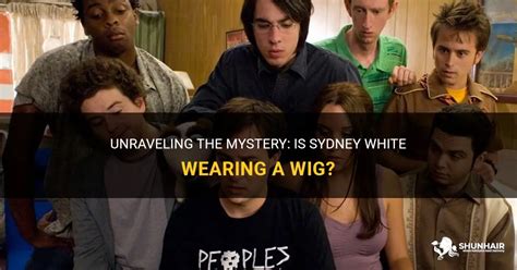 Sydney white wig