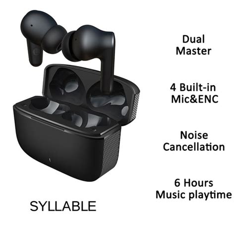 Syllable Professional Cancellation Headphones Smartphone PDF