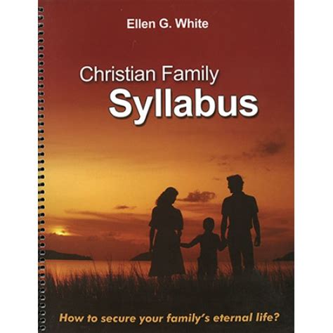 Syllabus For Seminar On The Christian Family PDF