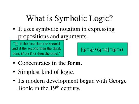 Symbolic Logic Reader