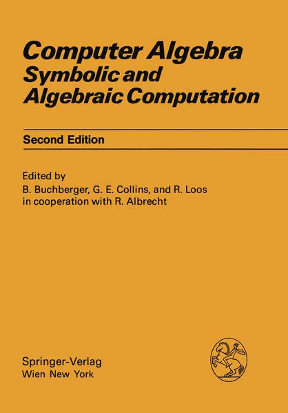 Symbolic and Algebraic Computation Kindle Editon