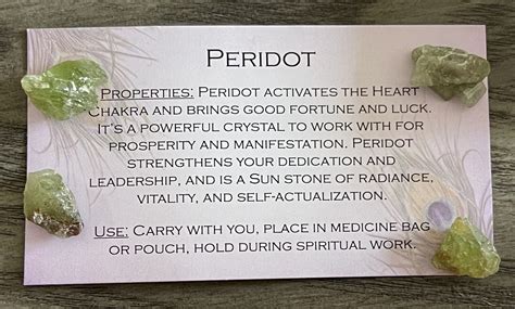 Symbolism and Meaning of the Peridot