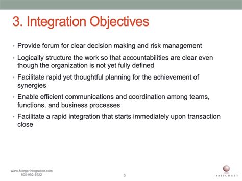 SynapseGrid integration objectives setting