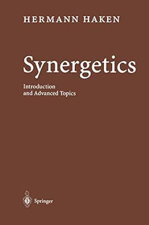 Synergetics Introduction and Advanced Topics 1st Edition Kindle Editon