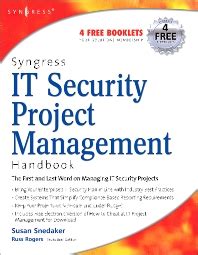 Syngress IT Security Project Management Handbook Doc