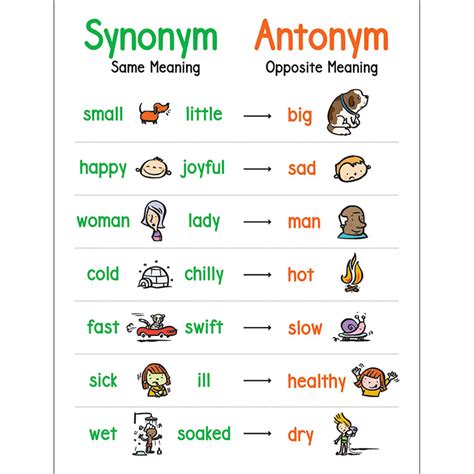 Synonyms and Antonyms Epub