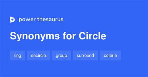 Synonyms for Uncircle