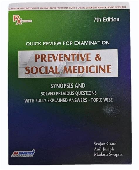 Synopsis in Preventive and Social Medicine PDF