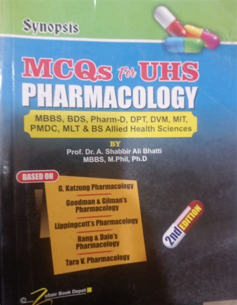 Synopsis of Pharmacology Epub