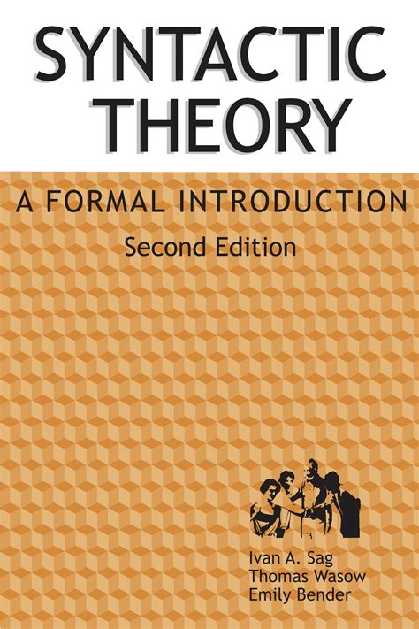 Syntactic Theory A Formal Introduction 2nd Edition PDF