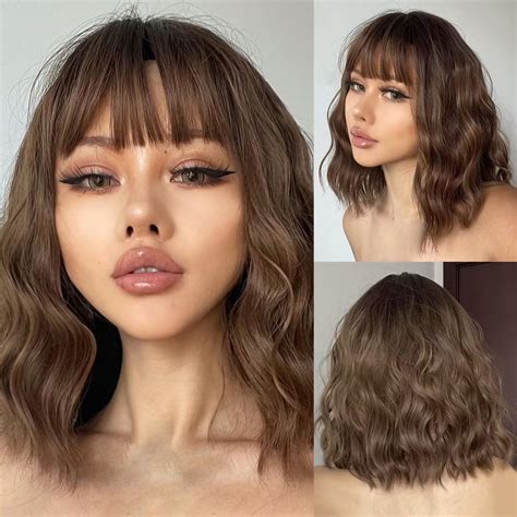 Synthetic 8" Curly Short Brown Bob Wigs For Women: A Game-Changer in 2025