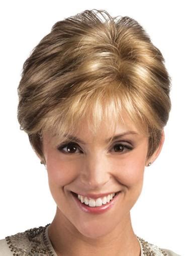 Synthetic Blonde Lace Front Pleasing Short Wigs