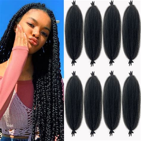 Synthetic Kinky Braiding Hair