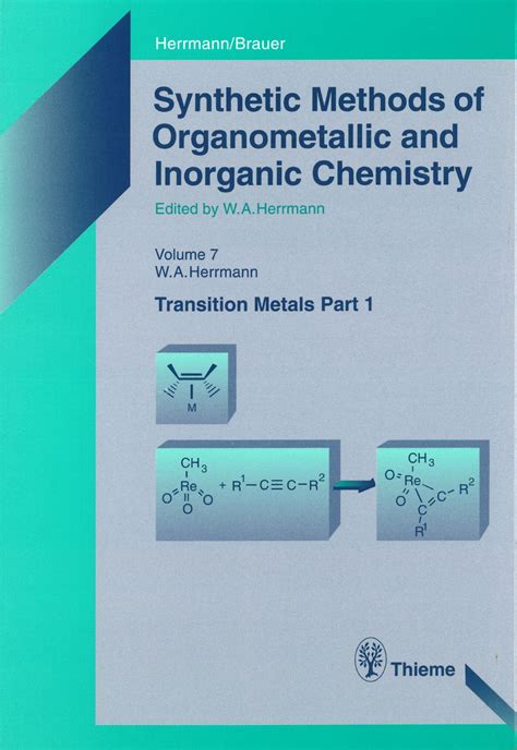 Synthetic Methods of Organometallic and Inorganic Chemistry Herrmann/Brauer Illustrated Edition Reader