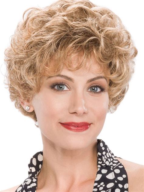 Synthetic Short Curly Blonde New Classic Wigs