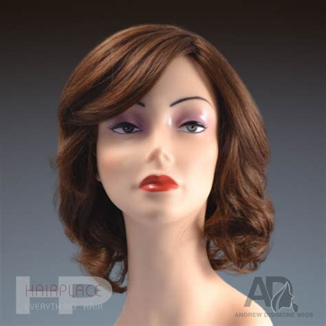 Synthetic wigs are made from man-made fibers