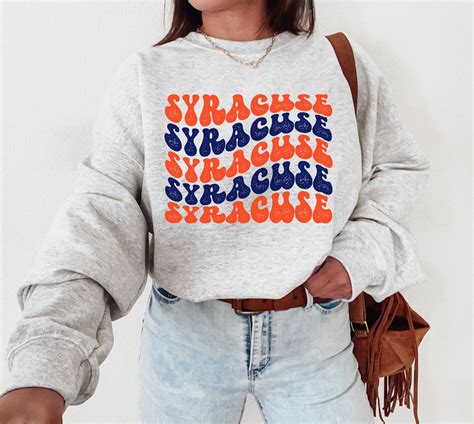 Syracuse Vintage Sweatshirt: Timeless Style with a Retro Twist